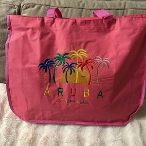 Aruba Pink Tote Bag